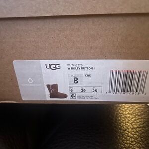 UGG W Bailey Button II Brown Boots